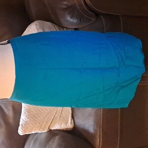 Evan Picone Silk Business Skirt Pencil Skirt Office Size 12 Office Professional